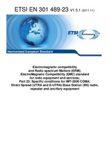 Die Norm ETSI EN 301489-23-V1.5.1 14.11.2011 Ansicht