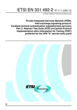 Die Norm ETSI EN 301492-2-V1.1.1 22.12.2000 Ansicht