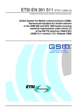 Die Norm ETSI EN 301511-V7.0.1 31.12.2000 Ansicht