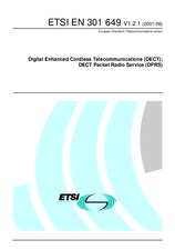 Die Norm ETSI EN 301649-V1.2.1 25.6.2001 Ansicht