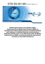 Die Norm ETSI EN 301681-V1.4.1 24.11.2011 Ansicht