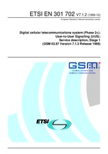 Die Norm ETSI EN 301702-V7.1.2 16.12.1999 Ansicht