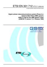 Die Norm ETSI EN 301712-V7.2.1 28.4.2000 Ansicht