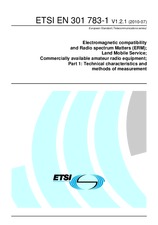 Die Norm ETSI EN 301783-1-V1.2.1 2.7.2010 Ansicht
