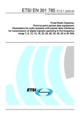 Die Norm ETSI EN 301785-V1.2.1 15.2.2002 Ansicht