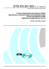 Die Norm ETSI EN 301822-V1.1.1 23.10.2000 Ansicht