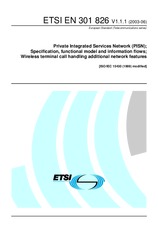 Die Norm ETSI EN 301826-V1.1.1 16.6.2003 Ansicht