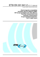 Die Norm ETSI EN 301841-2-V1.1.1 29.3.2004 Ansicht