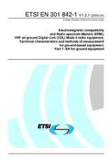 Die Norm ETSI EN 301842-1-V1.2.1 21.4.2005 Ansicht