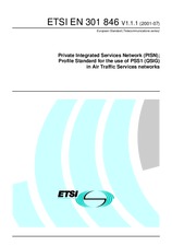 Die Norm ETSI EN 301846-V1.1.1 31.7.2001 Ansicht