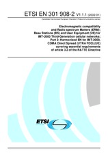 Die Norm ETSI EN 301908-2-V1.1.1 17.1.2002 Ansicht