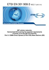 Die Norm ETSI EN 301908-3-V6.2.1 15.10.2013 Ansicht