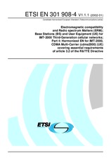 Die Norm ETSI EN 301908-4-V1.1.1 17.1.2002 Ansicht