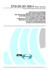 Die Norm ETSI EN 301908-4-V4.2.1 5.3.2010 Ansicht