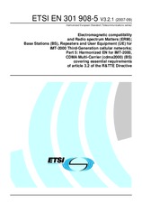 Die Norm ETSI EN 301908-5-V3.2.1 18.9.2007 Ansicht