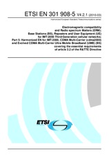 Die Norm ETSI EN 301908-5-V4.2.1 5.3.2010 Ansicht
