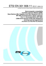 Die Norm ETSI EN 301908-11-V2.3.1 1.10.2004 Ansicht