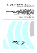 Die Norm ETSI EN 301908-12-V3.1.1 30.4.2008 Ansicht
