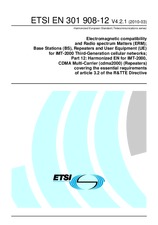 Die Norm ETSI EN 301908-12-V4.2.1 5.3.2010 Ansicht