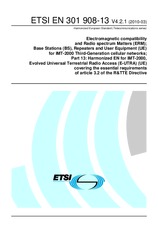 Die Norm ETSI EN 301908-13-V4.2.1 5.3.2010 Ansicht