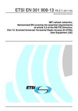 Die Norm ETSI EN 301908-13-V5.2.1 3.5.2011 Ansicht