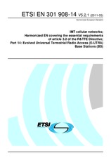 Die Norm ETSI EN 301908-14-V5.2.1 3.5.2011 Ansicht