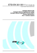 Die Norm ETSI EN 301931-1-V1.1.2 5.9.2001 Ansicht
