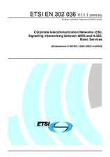 Die Norm ETSI EN 302036-V1.1.1 19.5.2003 Ansicht