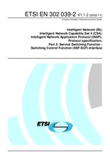 Die Norm ETSI EN 302039-2-V1.1.2 20.11.2002 Ansicht