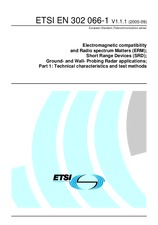 Die Norm ETSI EN 302066-1-V1.1.1 5.9.2005 Ansicht