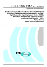 Die Norm ETSI EN 302091-1-V1.1.3 10.11.1999 Ansicht