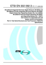 Die Norm ETSI EN 302092-3-V1.1.1 10.8.2000 Ansicht