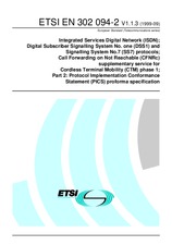 Die Norm ETSI EN 302094-2-V1.1.3 21.9.1999 Ansicht