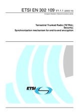 Die Norm ETSI EN 302109-V1.1.1 6.10.2003 Ansicht