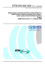 Die Norm ETSI EN 302404-V7.1.1 31.8.2000 Ansicht