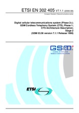 Die Norm ETSI EN 302405-V7.1.1 31.8.2000 Ansicht