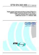 Die Norm ETSI EN 302406-V7.1.1 31.8.2000 Ansicht