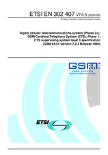 Die Norm ETSI EN 302407-V7.0.3 31.8.2000 Ansicht