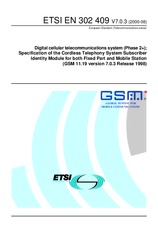 Die Norm ETSI EN 302409-V7.0.3 31.8.2000 Ansicht