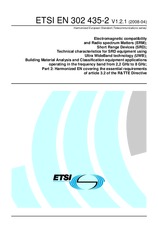 Die Norm ETSI EN 302435-2-V1.2.1 24.4.2008 Ansicht