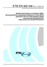 Die Norm ETSI EN 302448-V1.1.1 12.12.2007 Ansicht