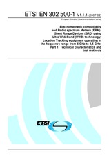 Die Norm ETSI EN 302500-1-V1.1.1 1.2.2007 Ansicht