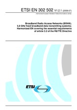 Die Norm ETSI EN 302502-V1.2.1 4.7.2008 Ansicht