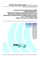 Die Norm ETSI EN 302646-1-V7.0.2 26.9.2000 Ansicht
