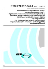 Die Norm ETSI EN 302646-4-V7.0.1 13.11.2000 Ansicht