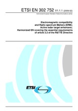 Die Norm ETSI EN 302752-V1.1.1 17.2.2009 Ansicht