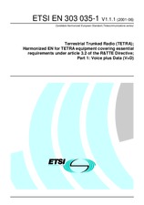 Ansicht ETSI EN 303035-1-V1.1.1 25.6.2001