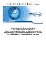 Die Norm ETSI EN 303213-1-V1.3.1 27.4.2012 Ansicht