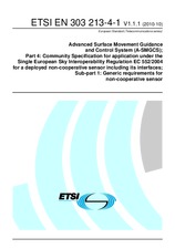 Die Norm ETSI EN 303213-4-1-V1.1.1 21.10.2010 Ansicht