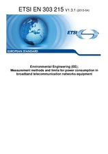 Die Norm ETSI EN 303215-V1.3.1 10.4.2015 Ansicht